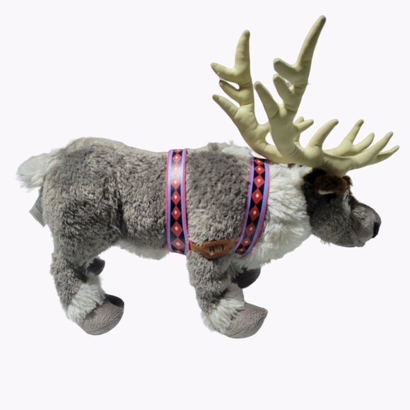 Disney Frozen Sven Reindeer 16 inch Plush Posable Legs Stuffed Animal Toy - Picture 3 of 8